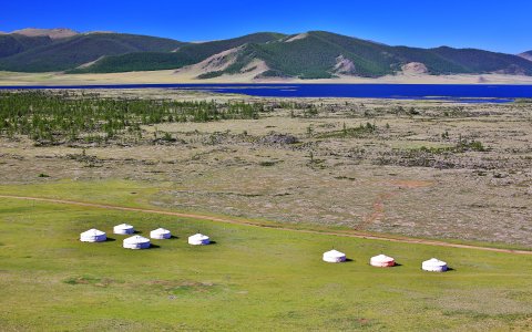 Mongolia - wycieczka, wyprawa objazdowa, jezioro Terkhiin Tsagaan Lake, Mongolia.jpg
